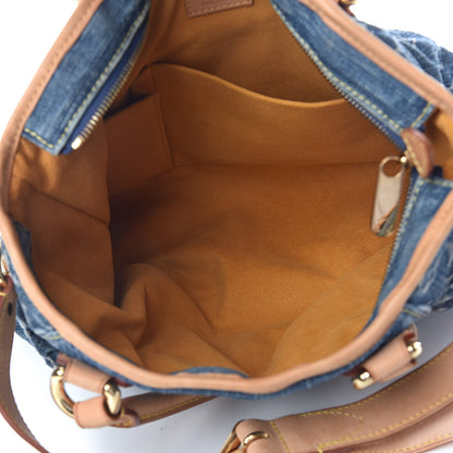 Louis Vuitton Denim Neo Cabby MM Blue 5 of 11
