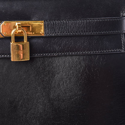 Hermes Box Kelly Sellier 32 Black 20 of 45