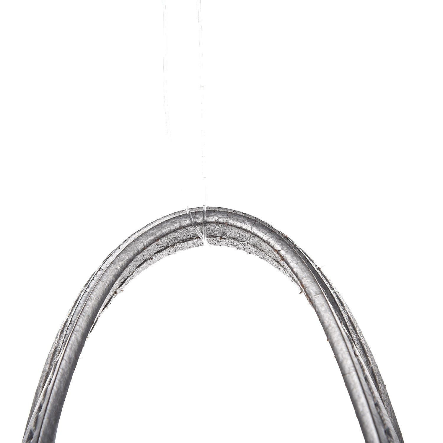 Chanel Metallic Grained Calfskin Shopping Fever Tote Silver 8 of 12