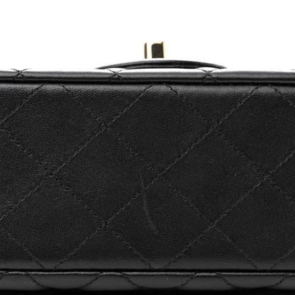 Chanel Lambskin Quilted Mini Rectangular Flap Black 11 of 13