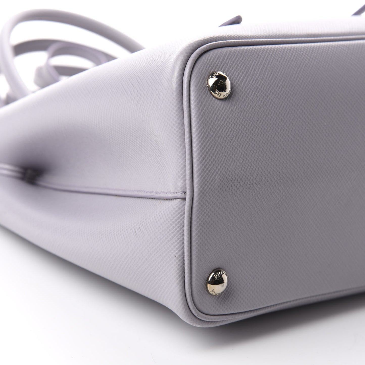 Saffiano Cuir Small Double Handle Tote Glicine
