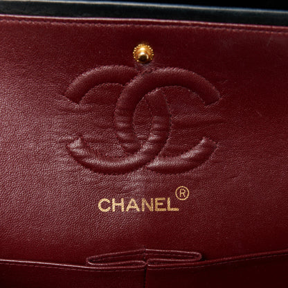 Chanel Lambskin Quilted Small Double Flap Black 6 of 14