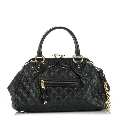 Marc Jacobs Calfskin Quilted Stam Black 1 of 8