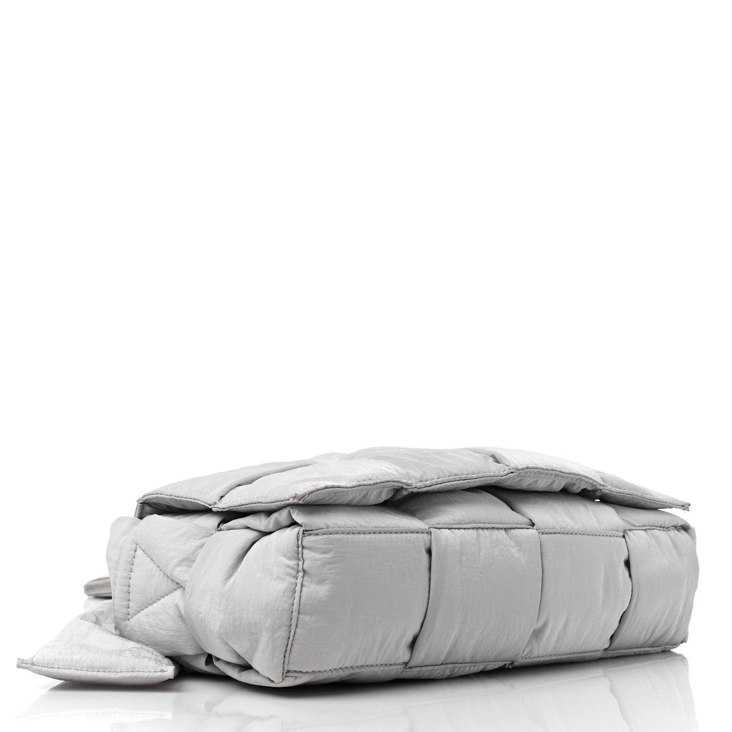 Nylon Intrecciato Padded Tech Cassette Bag Frost