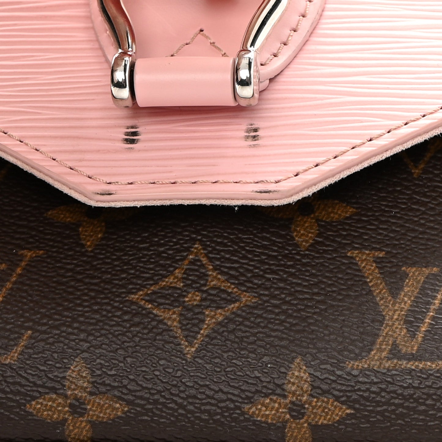 Monogram Epi Saint Michel Rose Ballerine