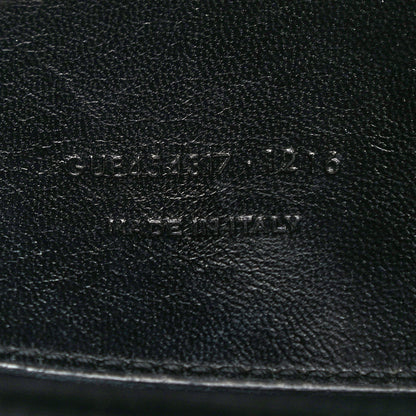 Saint Laurent Metallic Grain De Poudre Y Quilted Monogram Small Loulou Bowling Bag Gun Metal 6 of 16