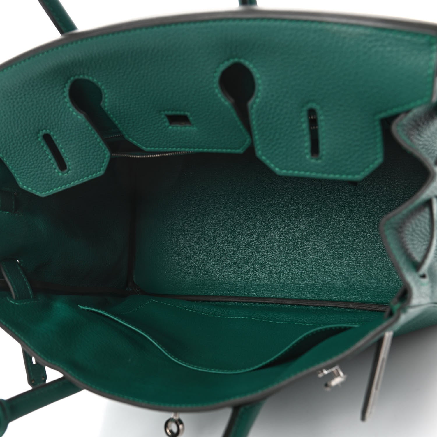 Hermes Togo Birkin 30 Malachite 4 of 8