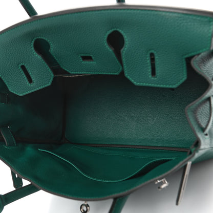 Hermes Togo Birkin 30 Malachite 4 of 8