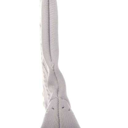 Fendi Stretch Fabric Floral Embroidered Openwork Rockoko 105mm Sock Boots 40 Gray 8 of 11