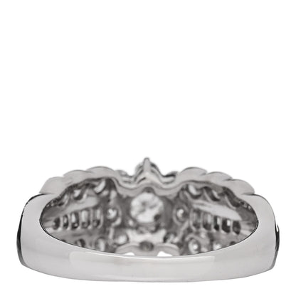 Parker & West by FASHIONPHILE Platinum Diamond 1.02ctw Flower Ring 50 5.25 4 of 9