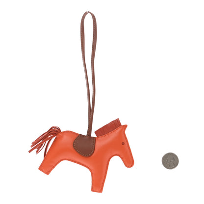 Hermes Milo Lambskin Grigri Rodeo Horse Bag Charm MM 2 of 5