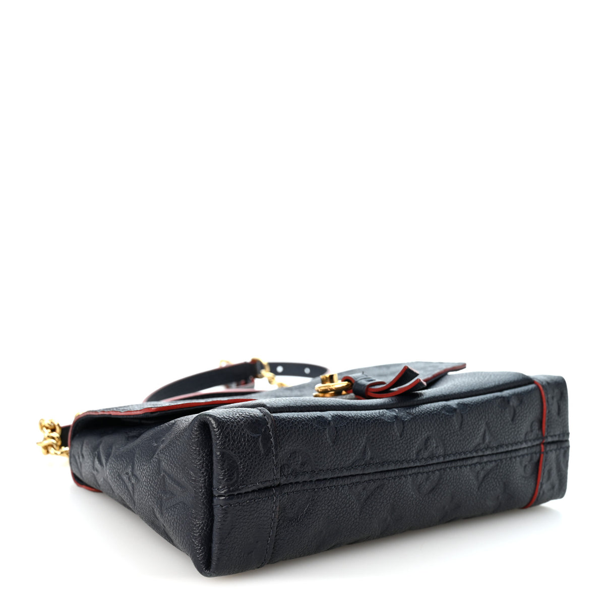 Empreinte Blanche BB Marine Rouge