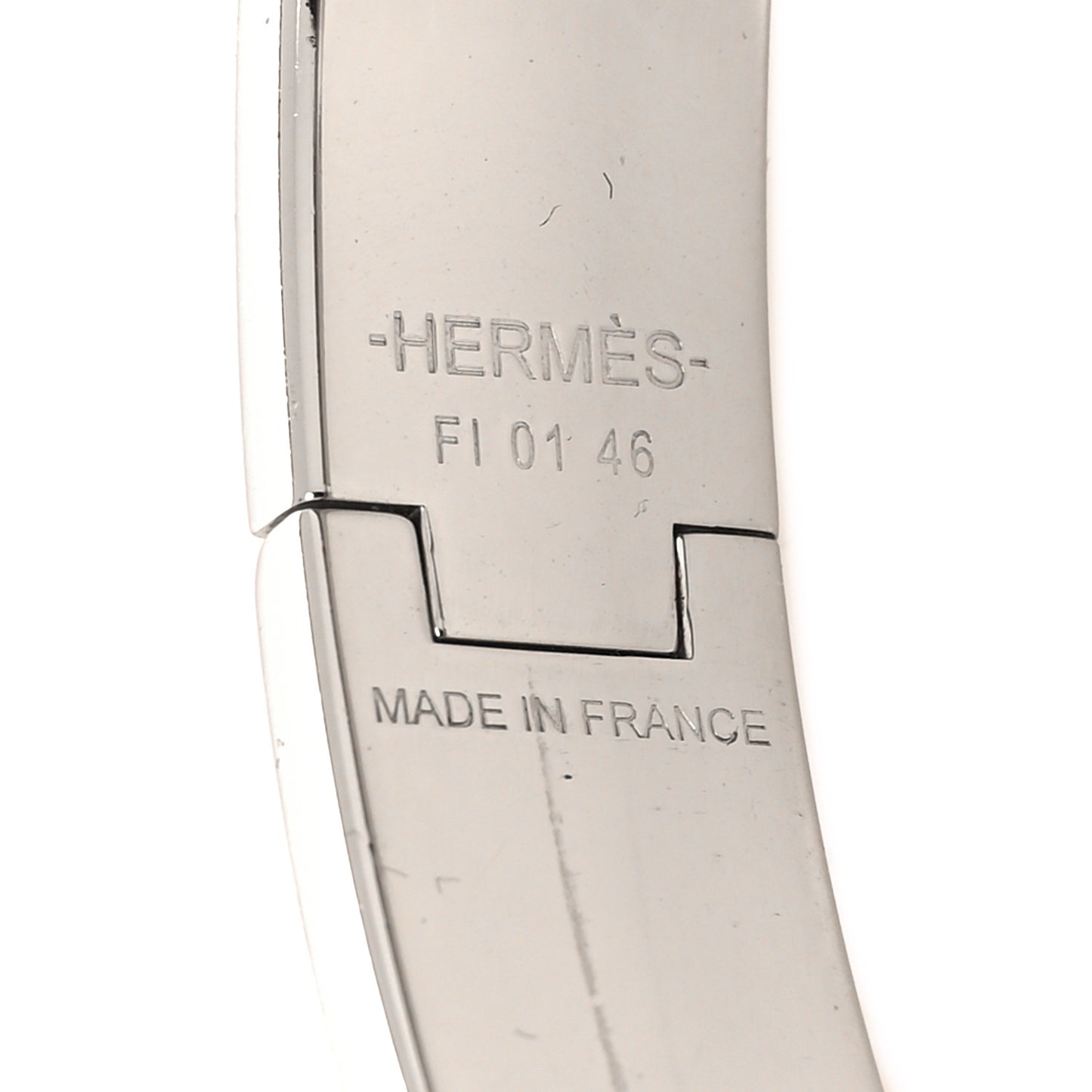 Enamel Narrow Clic Clac H Bracelet PM Rose Sakura