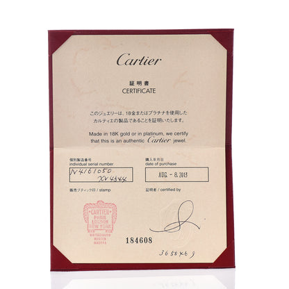 Cartier Platinum Diamond .30ct 1895 Solitaire Engagement Ring 50 5.25 7 of 8
