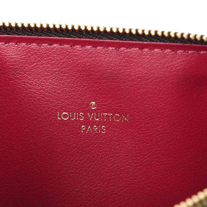 Louis Vuitton Monogram Felicie Chain Wallet Zippered Insert Fuchsia 6 of 6