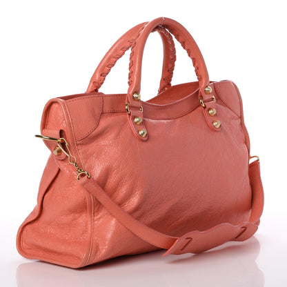 Balenciaga Agneau Giant 12 Gold Hardware City Rose Azalee Rose Jaipur 4 of 15
