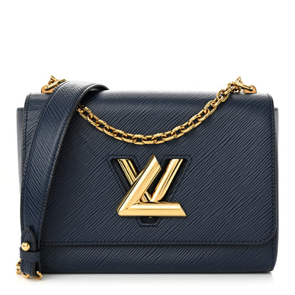 Louis Vuitton Epi Twist Shoulder Bag MM Indigo 1 of 9