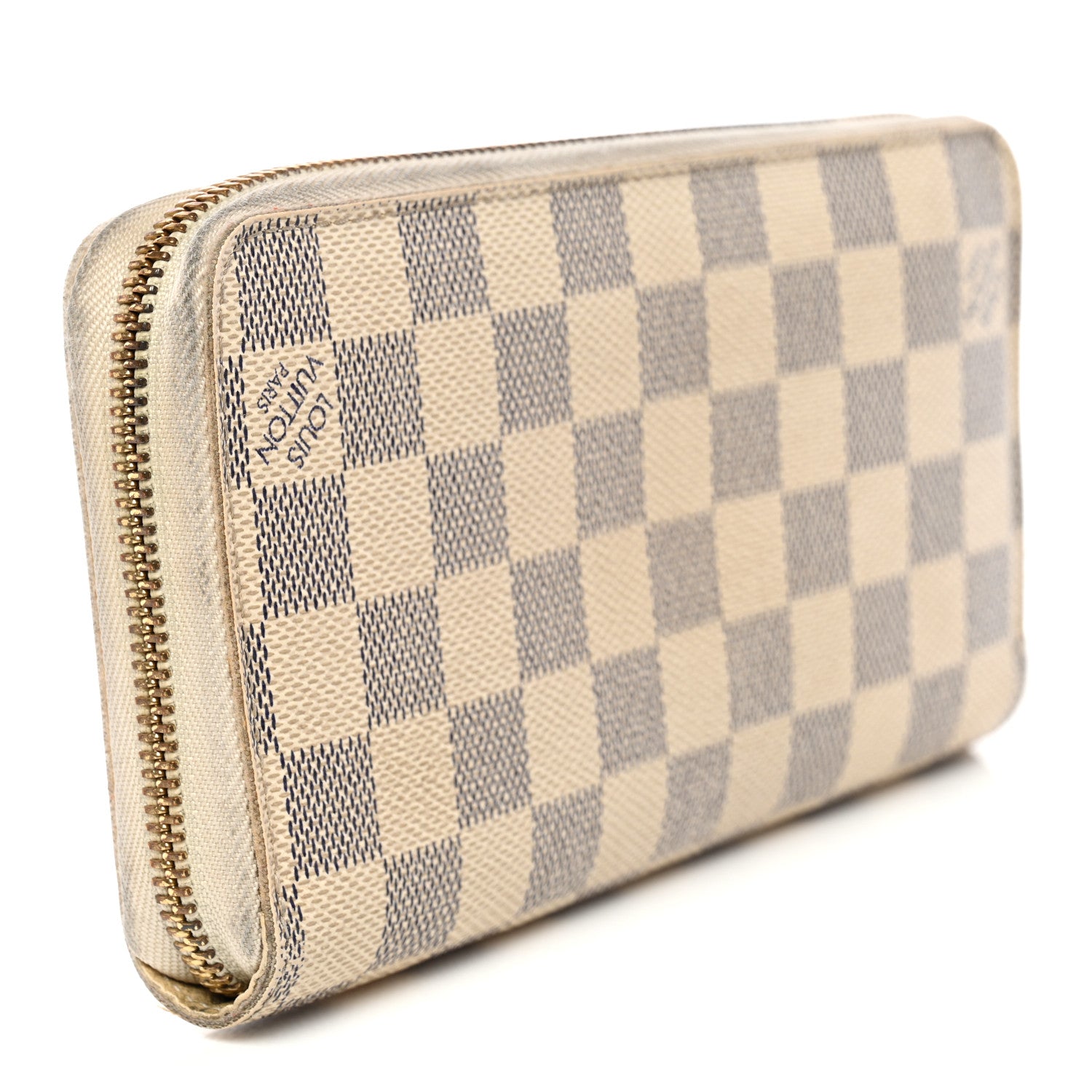 Louis Vuitton Damier Azur Zippy Wallet 3 of 13