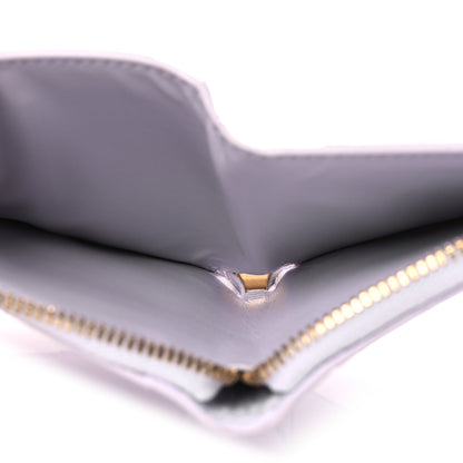 Bottega Veneta Calfskin Maxi Intreccio Zip Around Wallet Mirth Washed 6 of 8