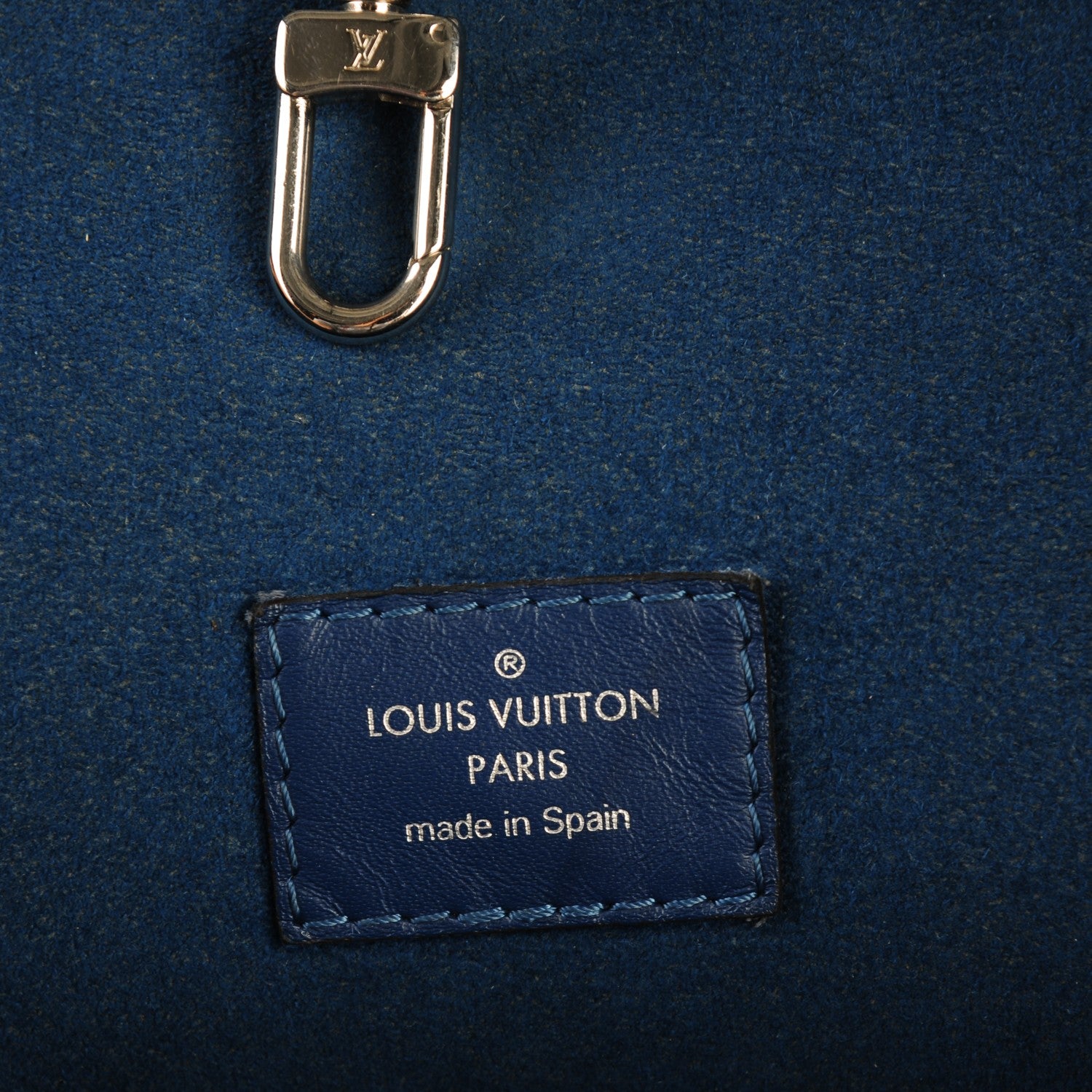 Louis Vuitton Epi Neverfull MM Indigo 8 of 13