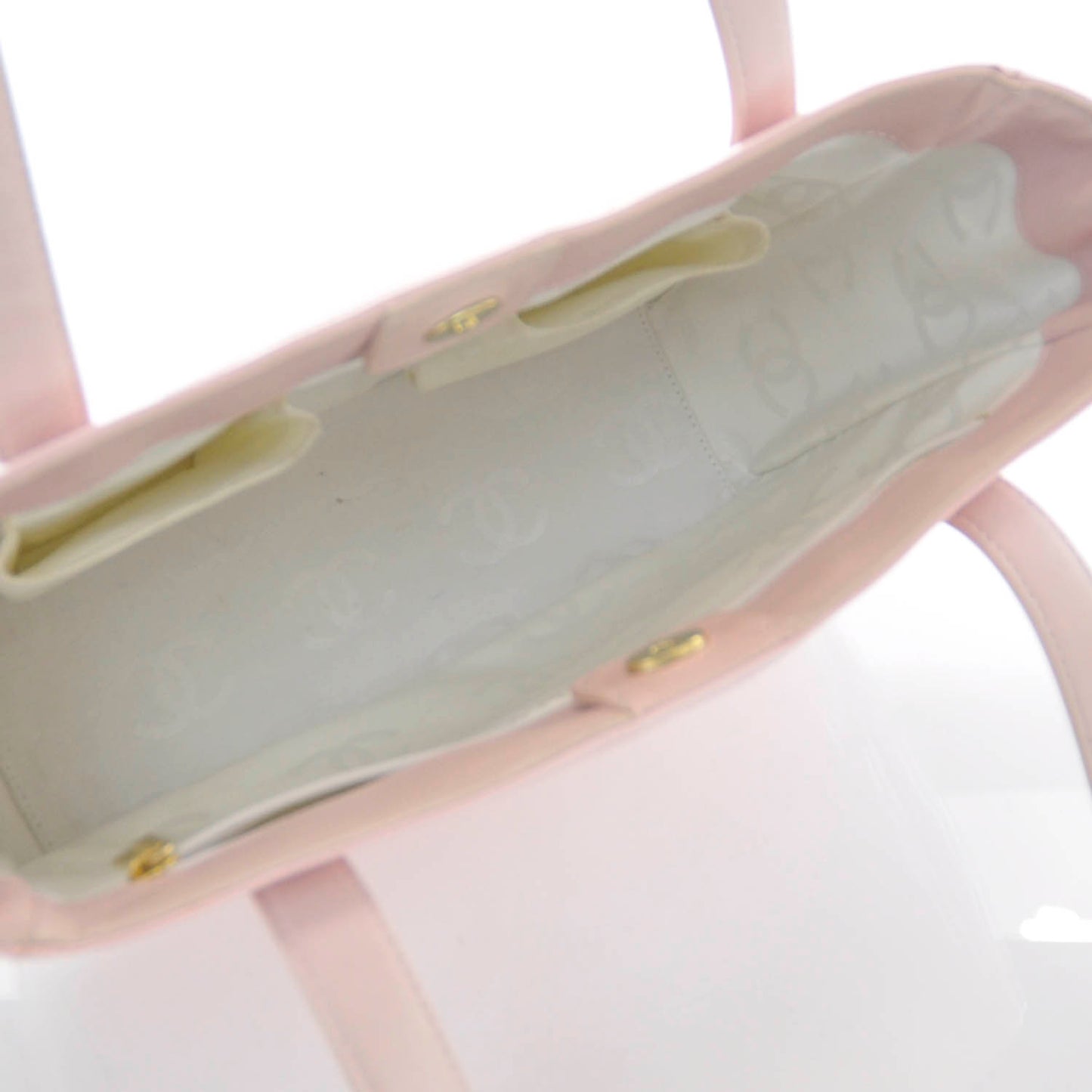 Patent CC Tote Pink