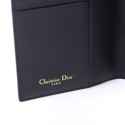 Christian Dior Calfskin Oblique Passport Holder Blue 8 of 9