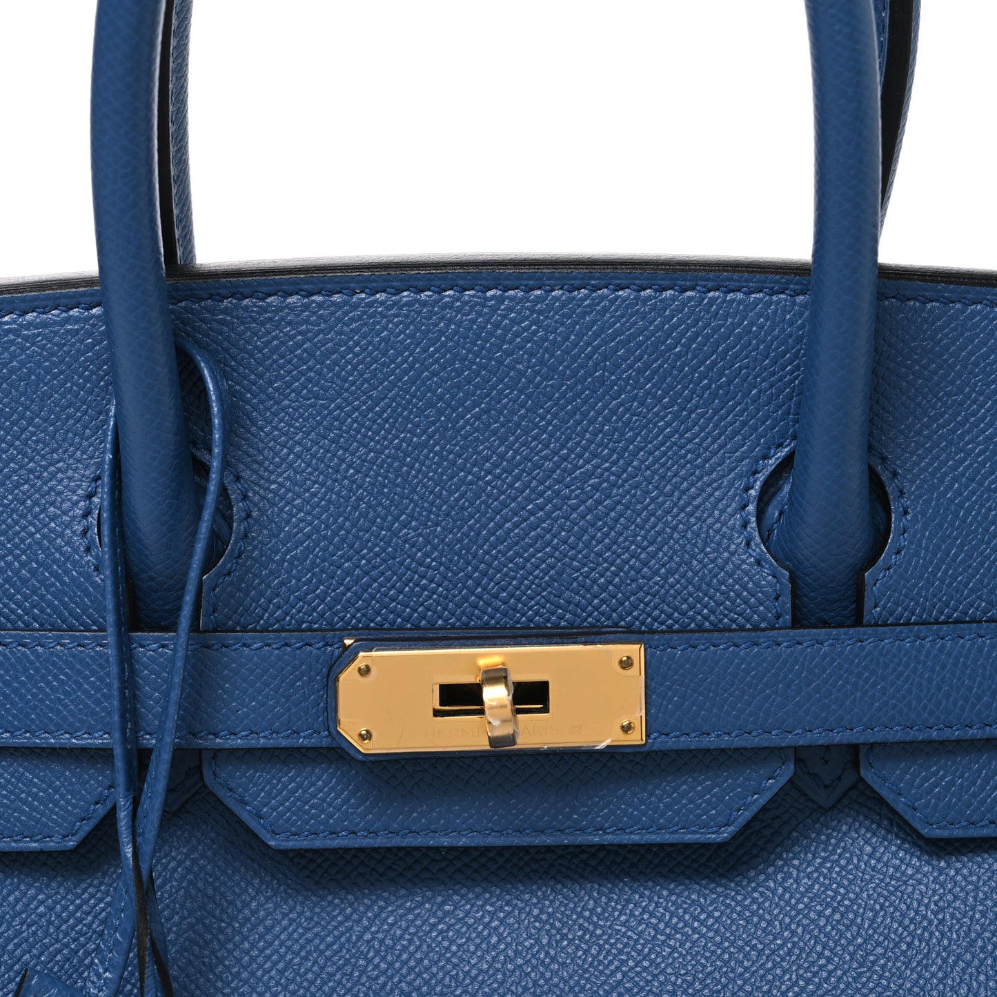 Epsom Birkin 30 Bleu Agate