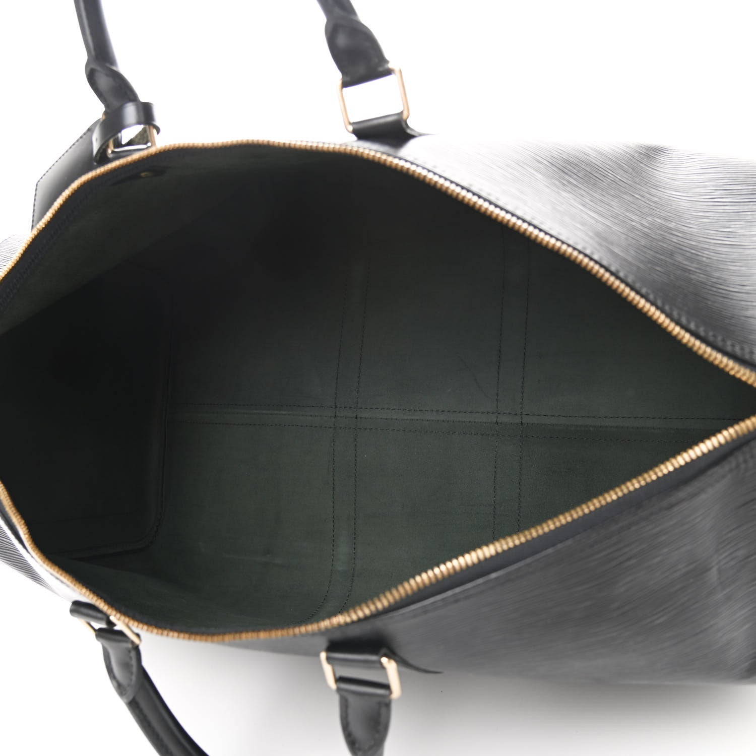 Louis Vuitton Epi Keepall 55 Black 5 of 14
