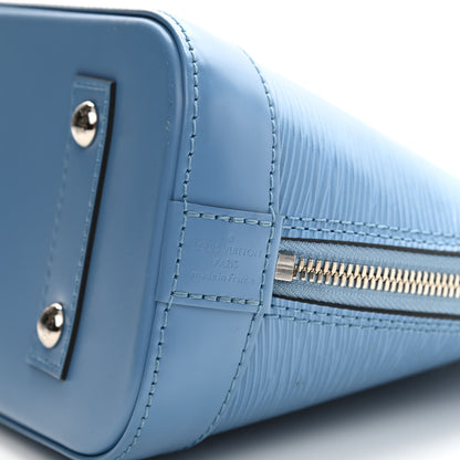 Louis Vuitton Epi Jacquard Alma BB Bleuet 6 of 10