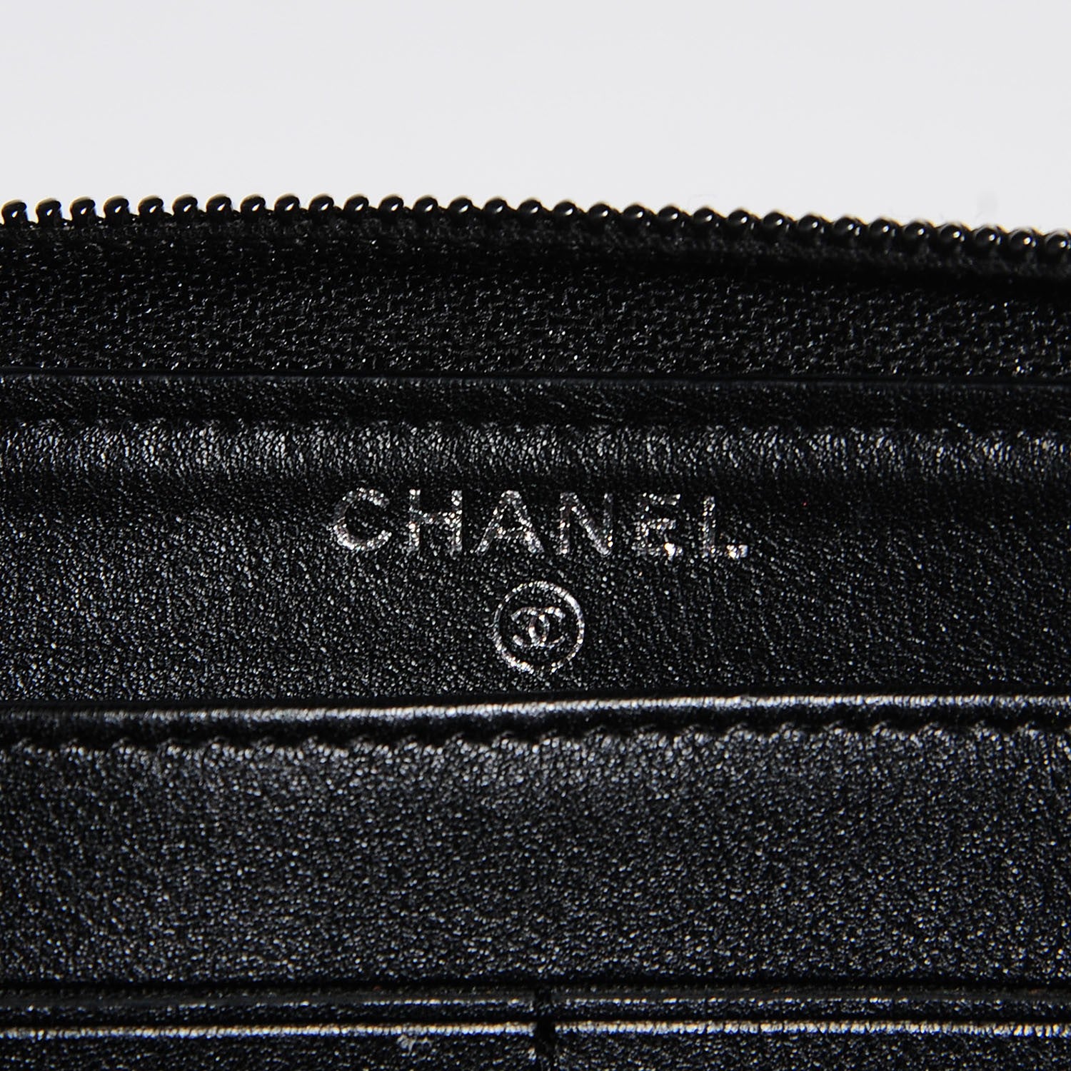 Chanel Caviar Large Timeless CC Zip Around Wallet Black 6 of 8