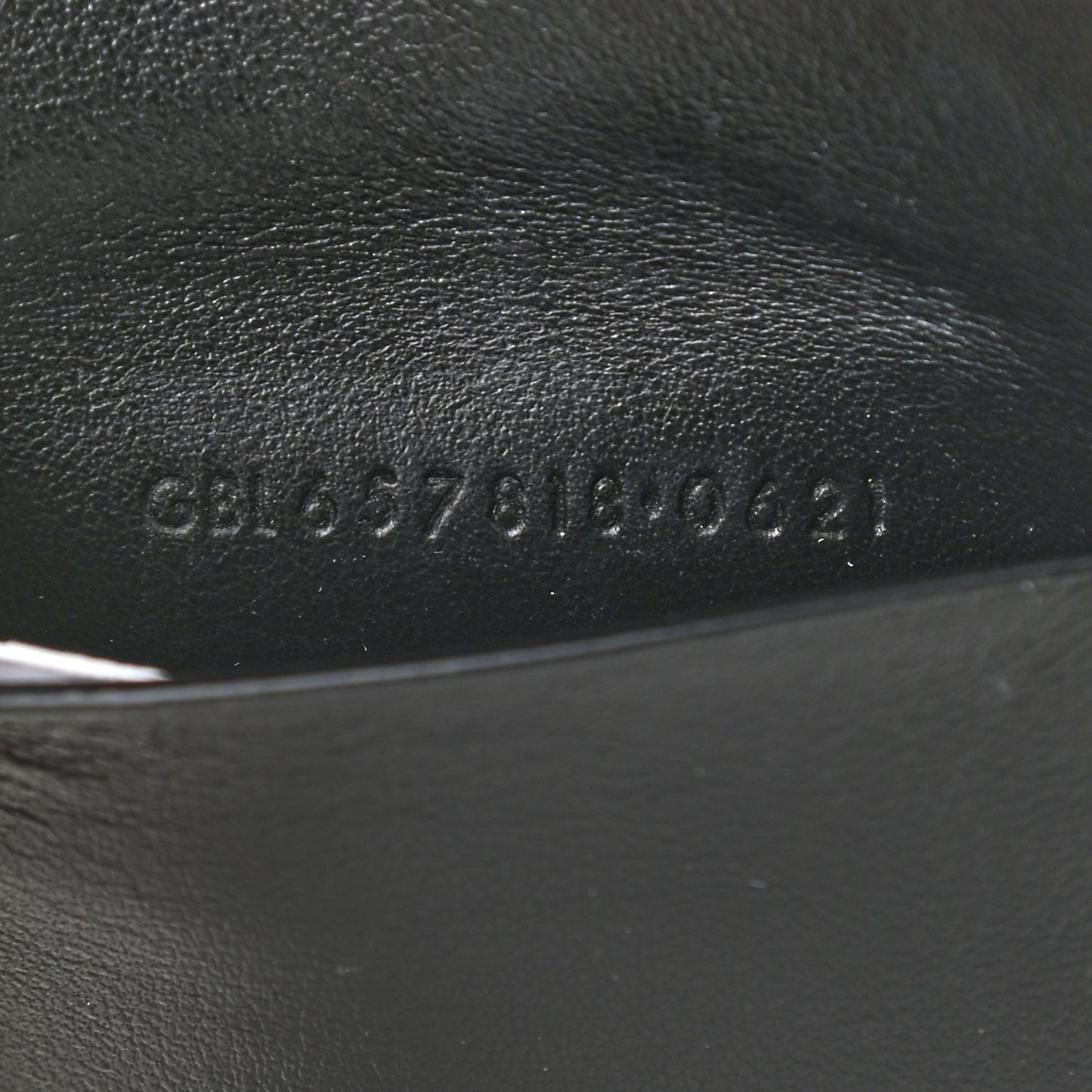 Patent Crocodile Embossed Monogram Baby Kaia Crossbody Bag Black