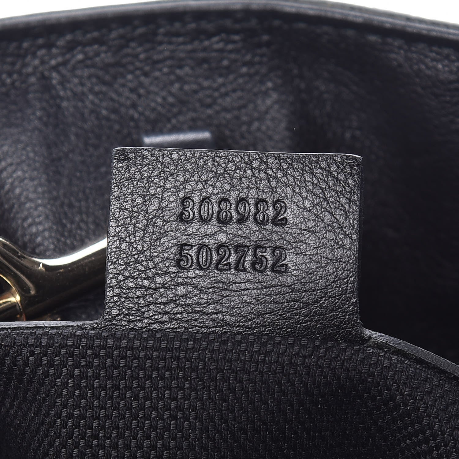 Gucci Patent Medium Soho Chain Shoulder Bag Black 7 of 9