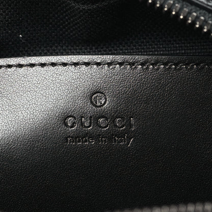 Gucci Calfskin Matelasse Monochrome Small GG Marmont Chain Shoulder Bag Black 6 of 10