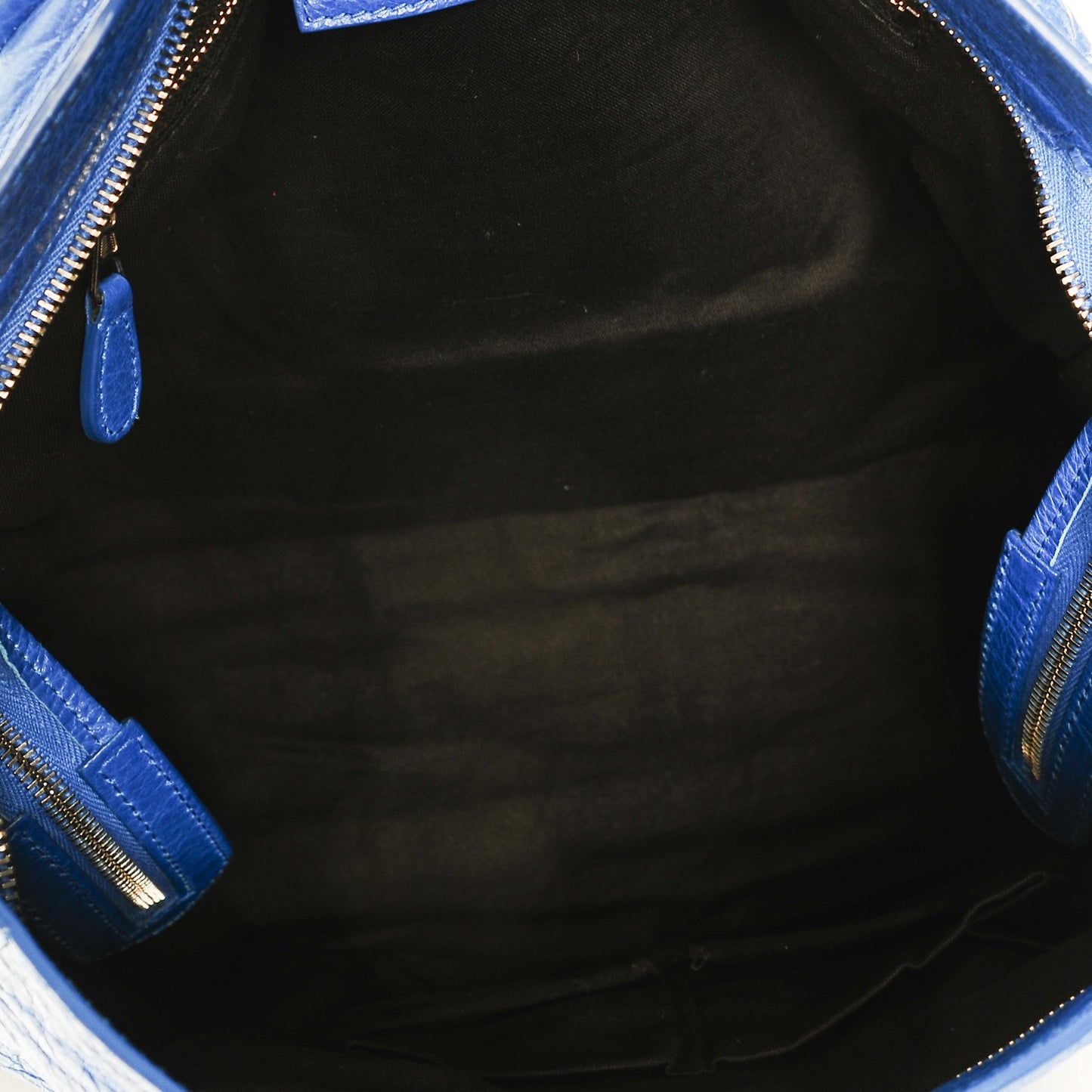 Agneau Giant 12 Silver Hardware City Bleu Lazuli