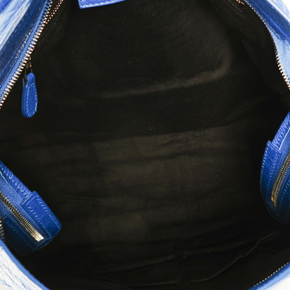Balenciaga Agneau Giant 12 Silver Hardware City Bleu Lazuli 5 of 6