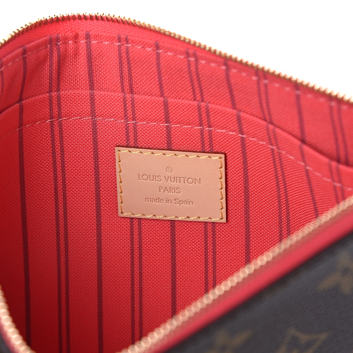 Monogram Neverfull MM GM Pochette Grenade