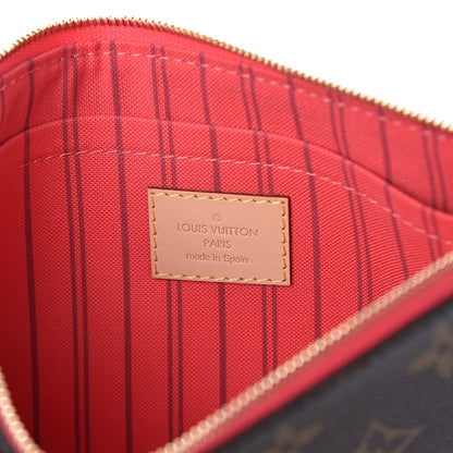 Louis Vuitton Monogram Neverfull MM GM Pochette Grenade 5 of 5