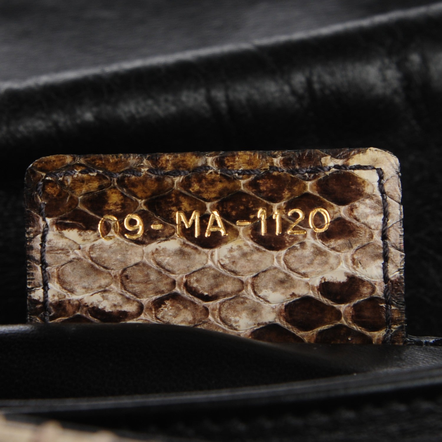 Christian Dior Python New Lock Flap Bag 8 of 8