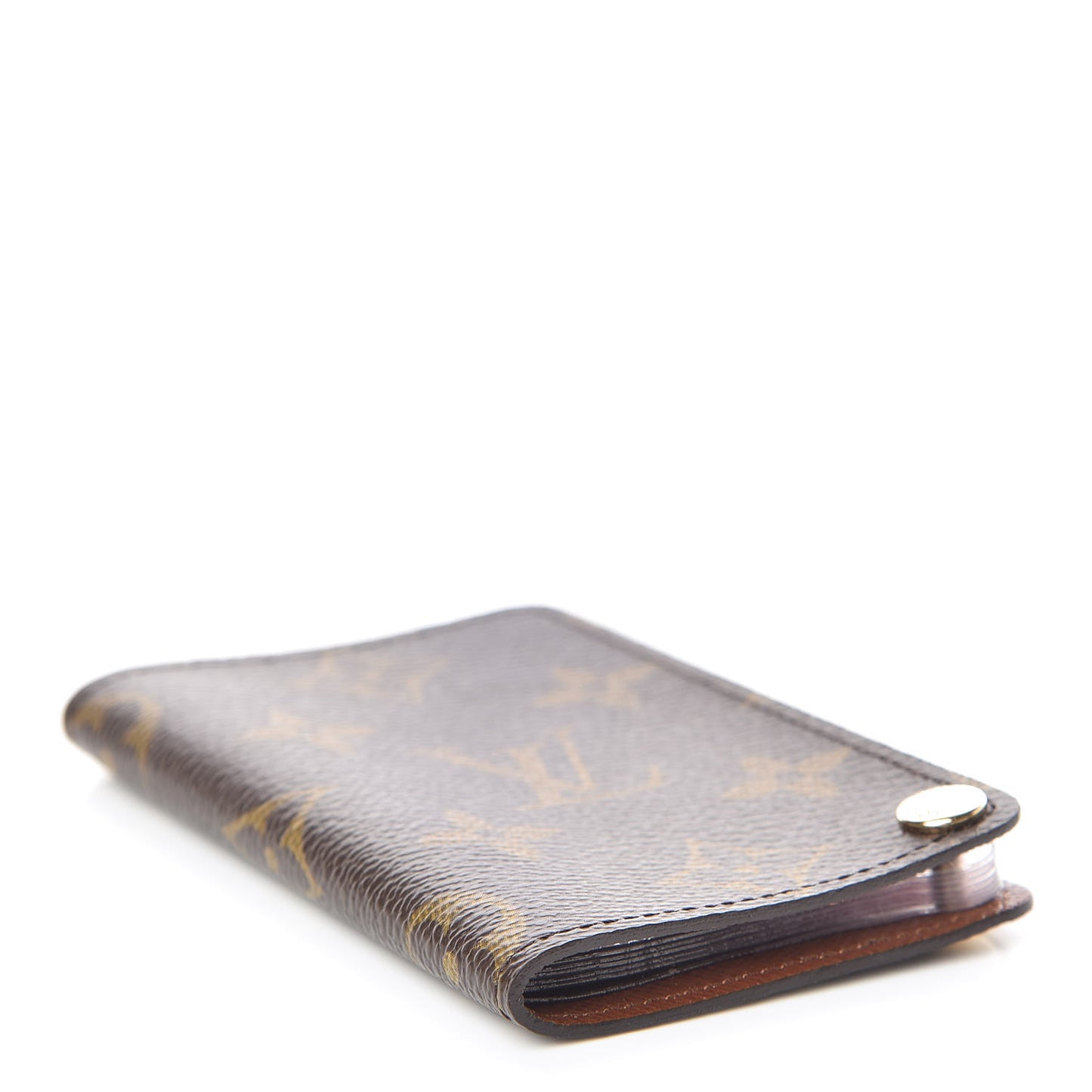 Monogram Credit Card Photo Holder