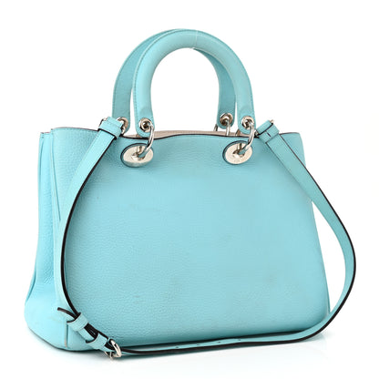 Christian Dior Smooth Calfskin Medium Diorissimo Tote Light Blue 2 of 16