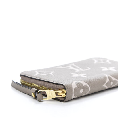 Louis Vuitton Empreinte Monogram Giant Zippy Wallet Tourterelle Creme 6 of 9