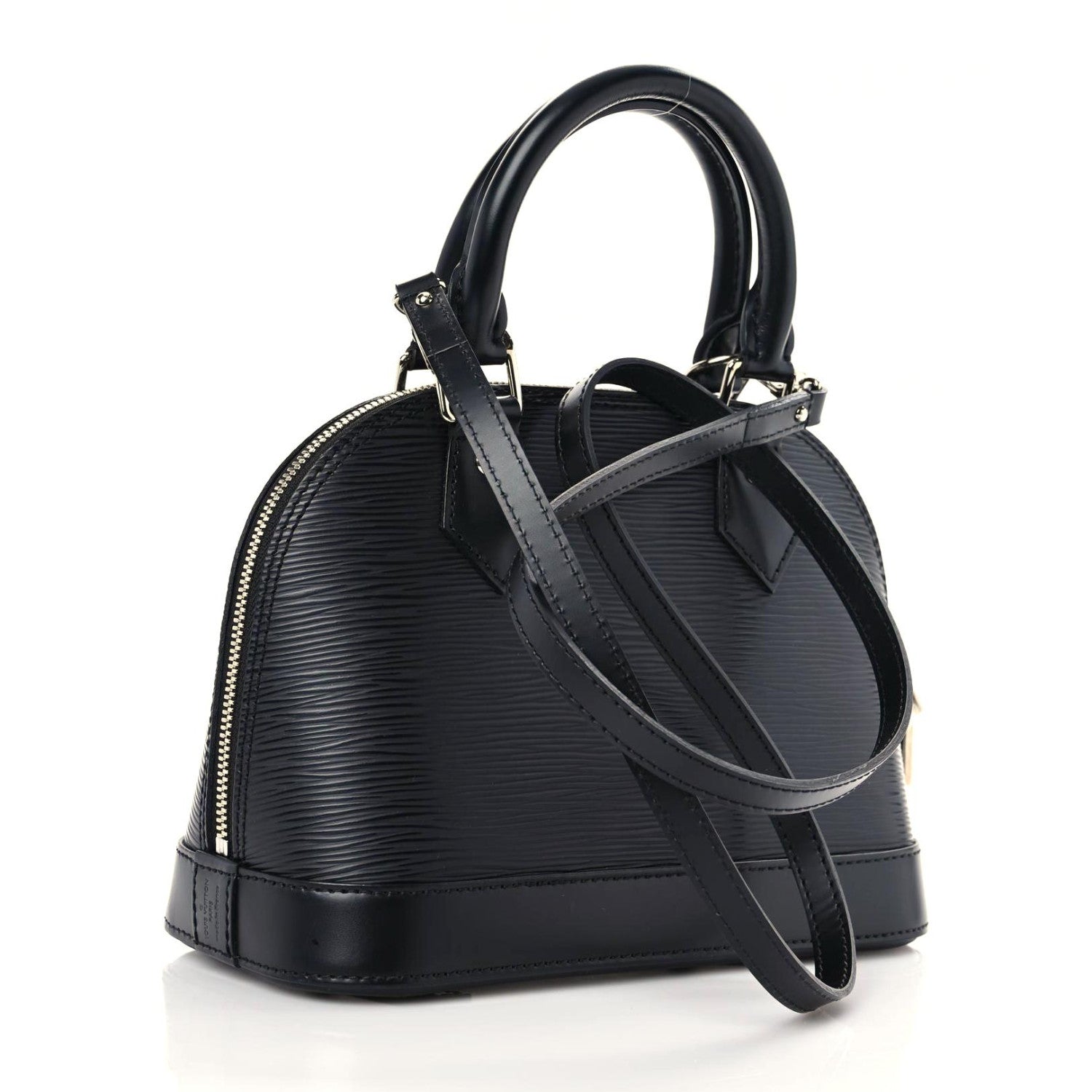 Louis Vuitton Epi Alma BB Black 3 of 10