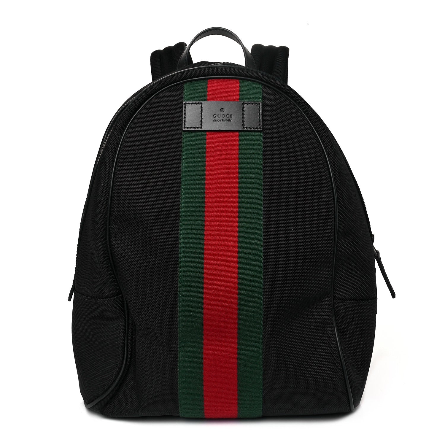 Gucci Techno Canvas Web Backpack Black 1 of 9