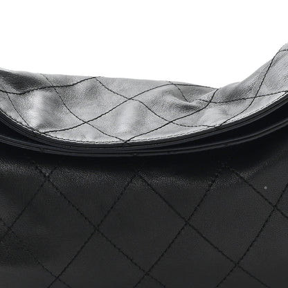 Chanel Lambskin Stitched Medium Ultimate Soft Tote Black 8 of 12