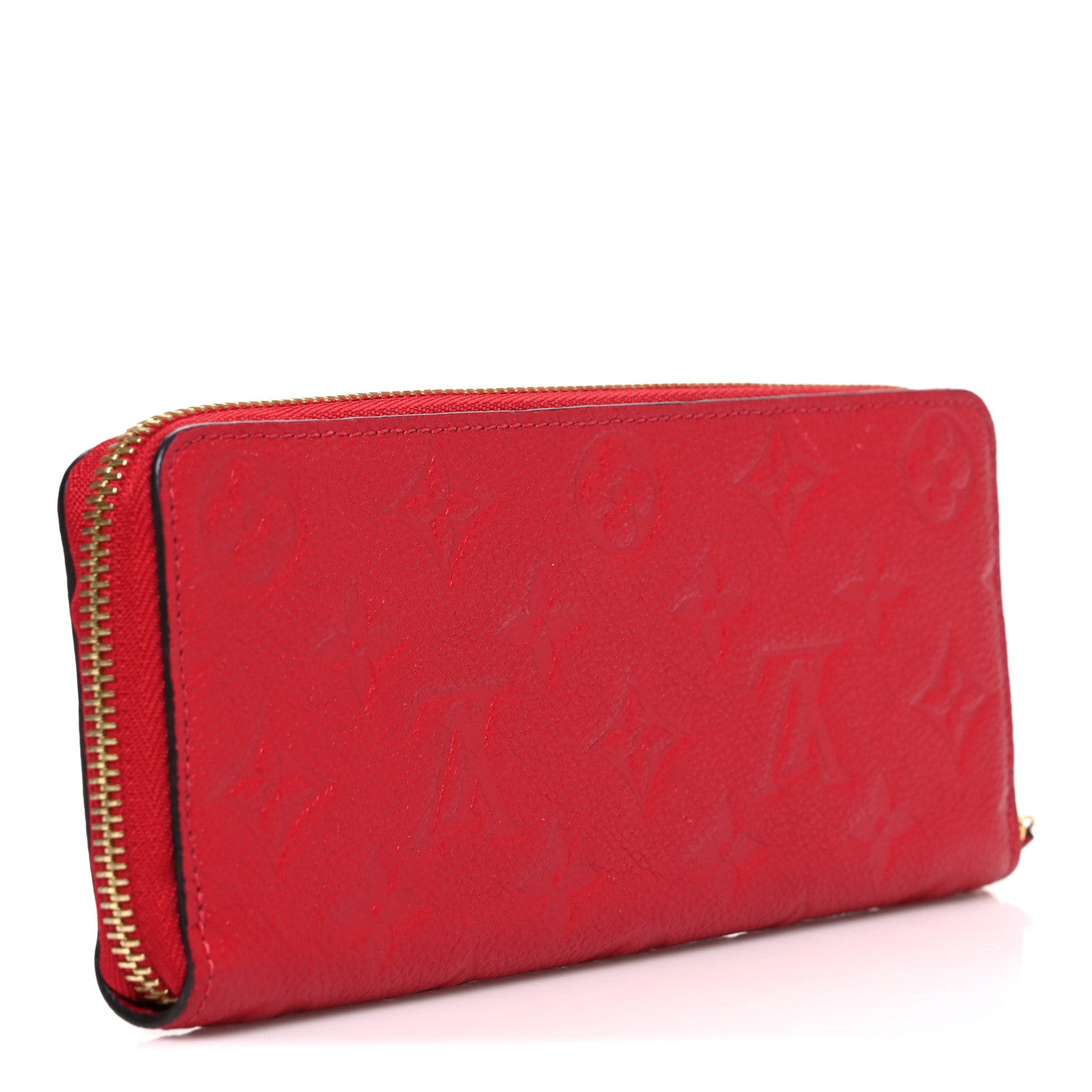 Louis Vuitton Empreinte Clemence Wallet Scarlet 3 of 8