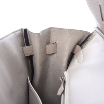 Hermes Togo Birkin 35 Gris Tourterelle 13 of 36