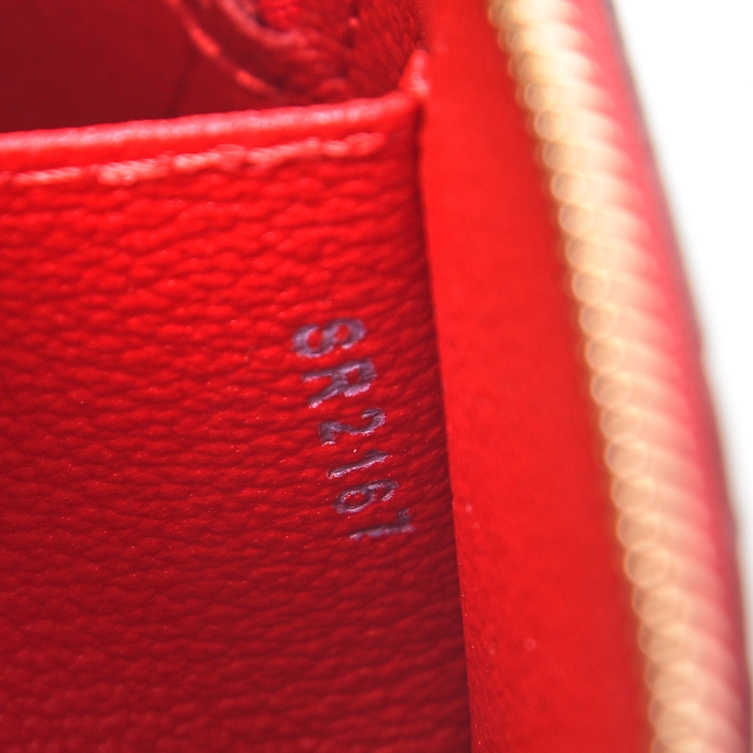 Louis Vuitton Vernis Cosmetic Pouch Cherry 7 of 7