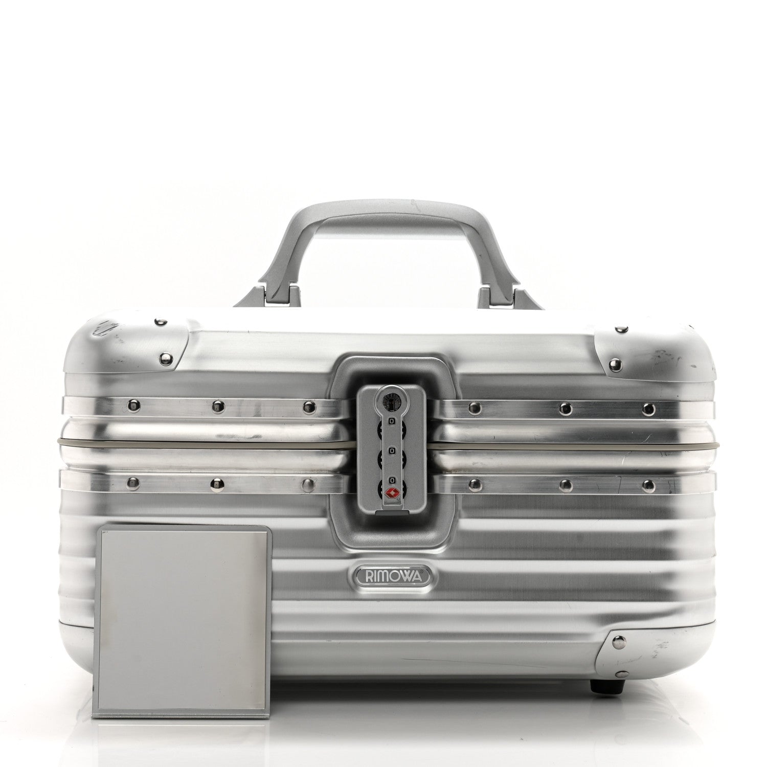Rimowa Aluminum Topas Vanity Case Silver 1525283 – FASHIONPHILE