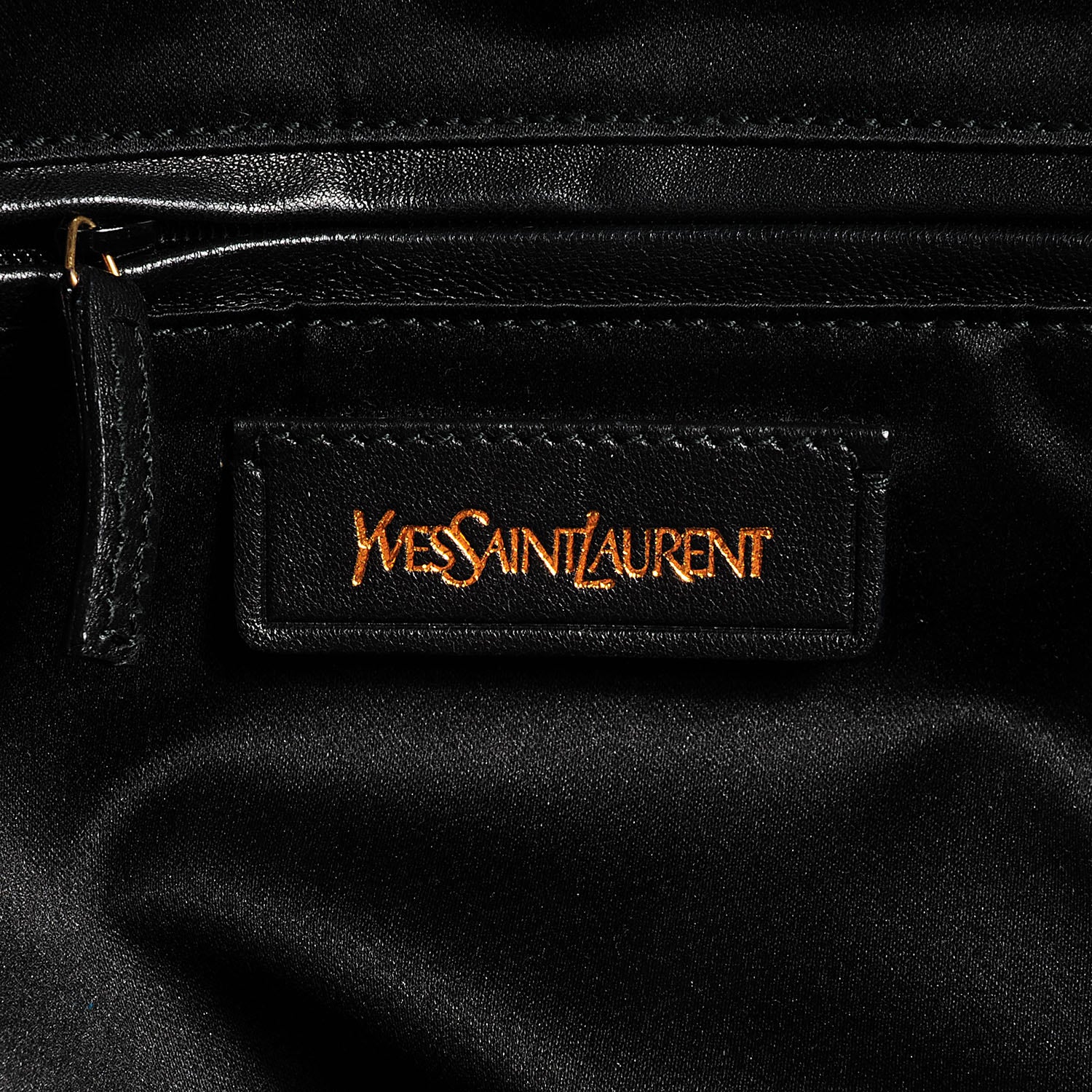 Saint Laurent Leather Oversized Muse Navy Blue 8 of 11
