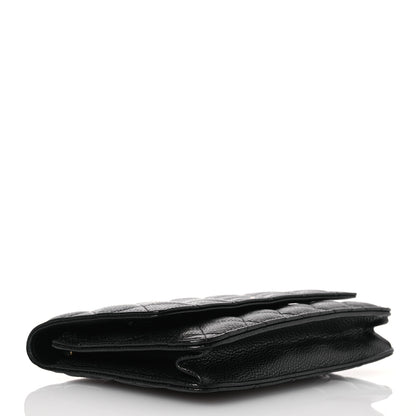 Chanel Caviar Quilted Wallet on Chain WOC Black 4 of 19